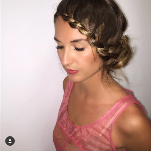 Reed Karkoff Sheer Pink Tank Top - Picture 2 of 5